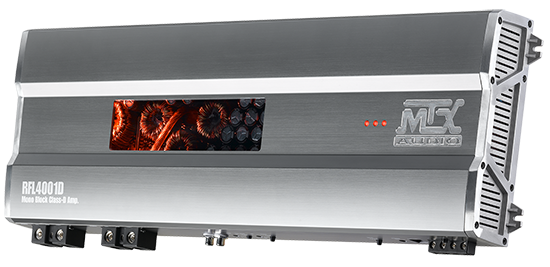 Now available MTX RFL4001D Class D Mono Block amplifier