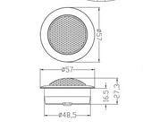 MTX Audio TX6 Series Tweeter System - TX628T