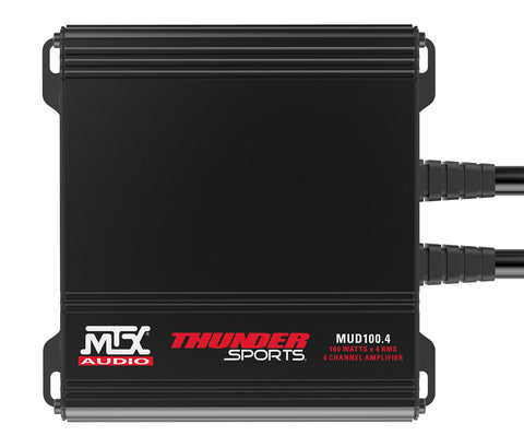 MTX Audio Powersports 400W RMS 4 Channel Amplifier - MUD100.4