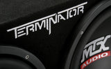 MTX Audio Terminator Dual 12" 400W Sealed Subwoofer Enclosure - TNE212D