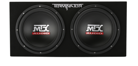 MTX Audio Terminator Dual 12" 1000W Ported Subwoofer Enclosure - TNE212DV