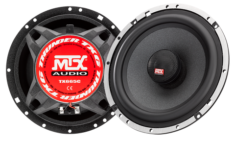 MTX Audio TX6 Series 6.5" Coaxial Speakers - TX665C