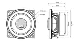 MTX Audio TX4 Series 4" Coaxial Speakers - TX440C