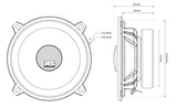 MTX Audio TX4 Series 5.25" Coaxial Speakers - TX450C