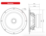 MTX Audio TX4 Series 6.5" Component Speakers - TX465S